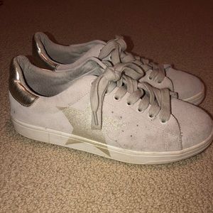 Steve Madden gold star sneakers